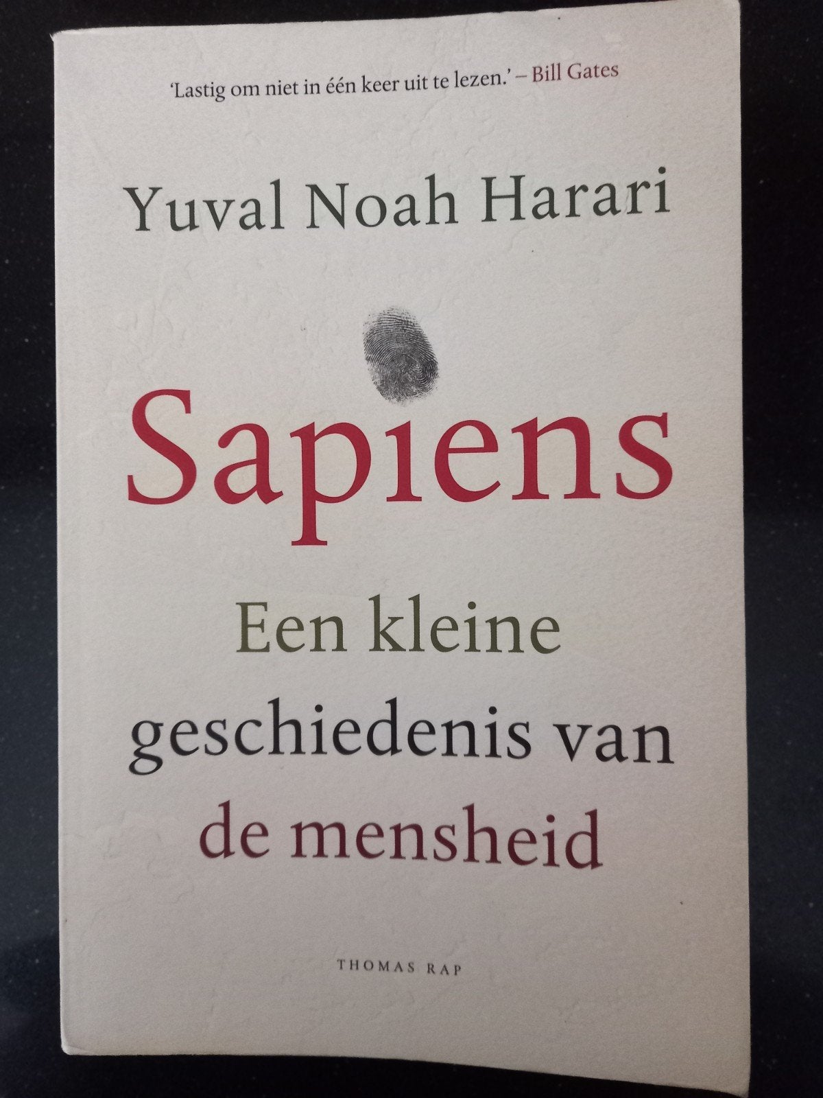 Yuval Noah Harari - Sapiens, Ophalen of Verzenden, Zo goed als nieuw, Yuval Noah Harari