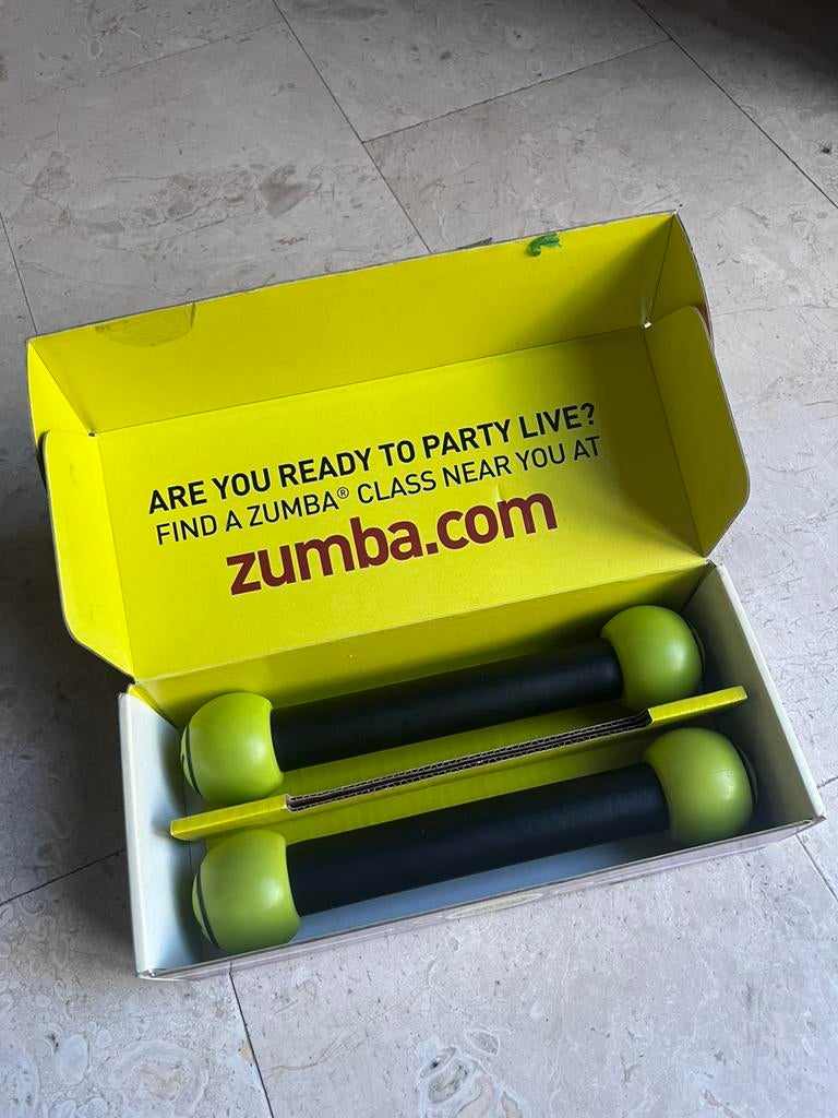 Zumba toningset, Ophalen, Zo goed als nieuw, Armen, Foamroller