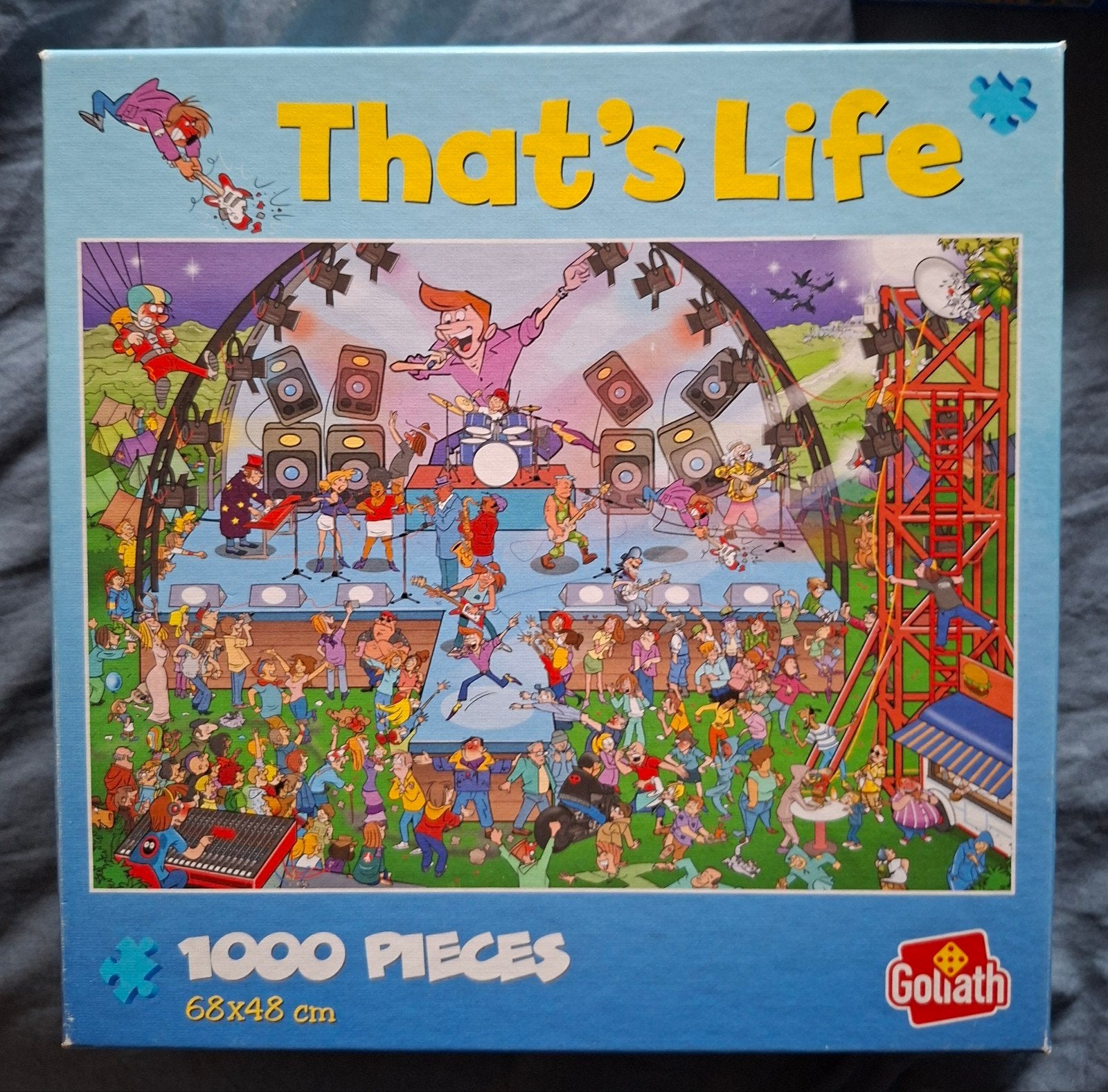Thats's life puzzel, Ophalen, 500 t/m 1500 stukjes