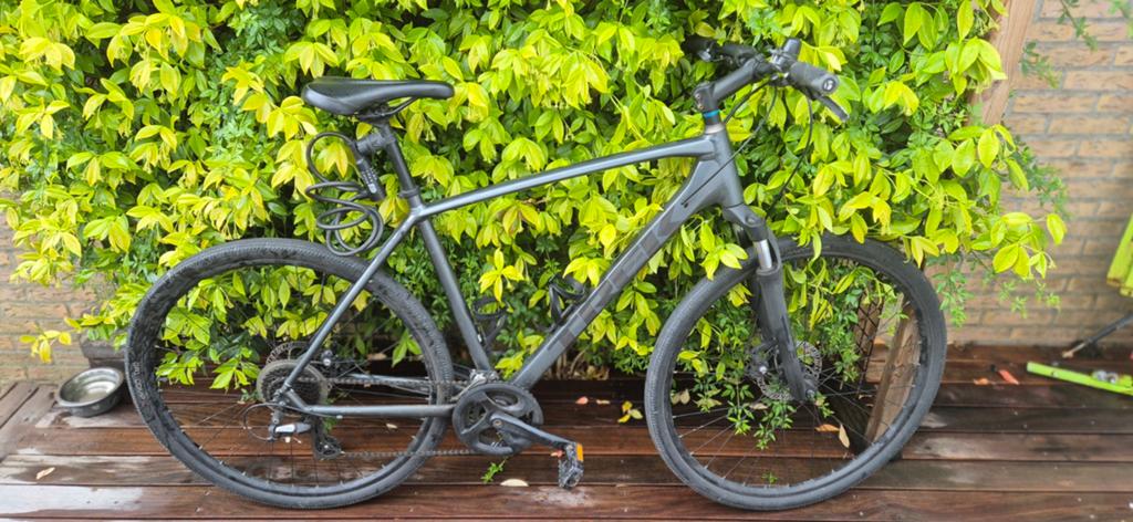 Trek Dual sport 1 Lithium Grey XL 2022, Overige merken, Vering, Ophalen of Verzenden, Zo goed als nieuw