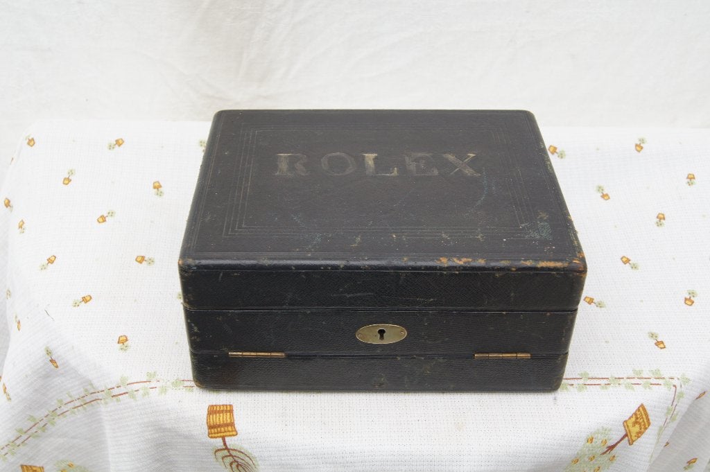 Vintage Rolex horlogedoos - Zeldzaam en authentiek, Gebruikt, Rolex, Polshorloge, Ophalen of Verzenden