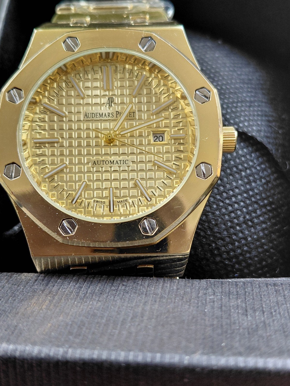 PRACHTIG NIEUW AUDEMARS AUTOMAAT PIQUET LE BRASSUS  HORLOGE, Ophalen of Verzenden, Nieuw, Staal, Overige merken