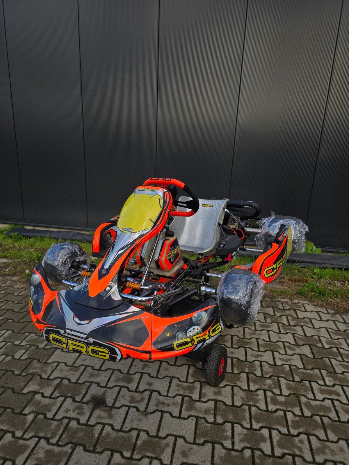 CRG Kart met gloednieuwe Rotax 125 Senior Max EVO, Ophalen of Verzenden, Zo goed als nieuw, Kart