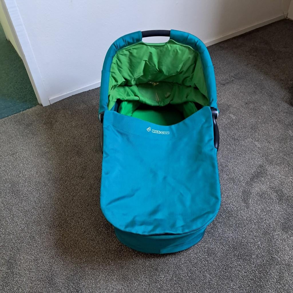 Maxi cosi mura groen - kinderwagen en wandelwagen, Kinderen en Baby's, Kinderwagens en Combinaties, Ophalen, Gebruikt, Verstelbare duwstang