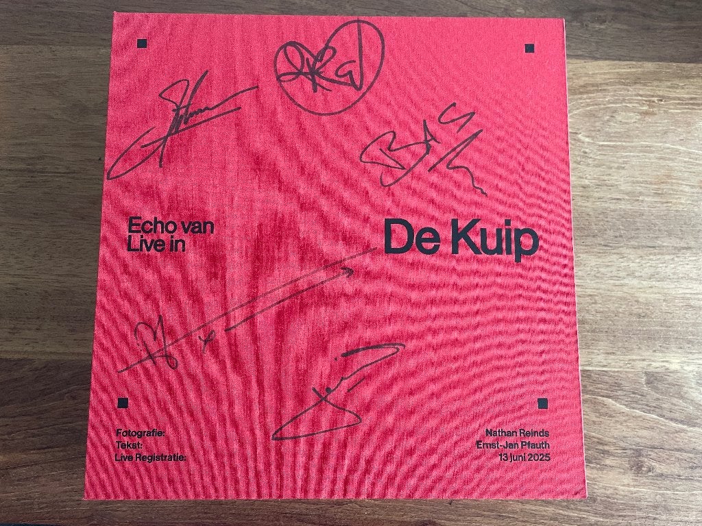 BoxSet GESIGNEERD Boek 2Cd Vinyl2LP Di-Rect De Kuip Live NEW, 2020 tot heden, Ophalen of Verzenden, 12 inch, Boxset