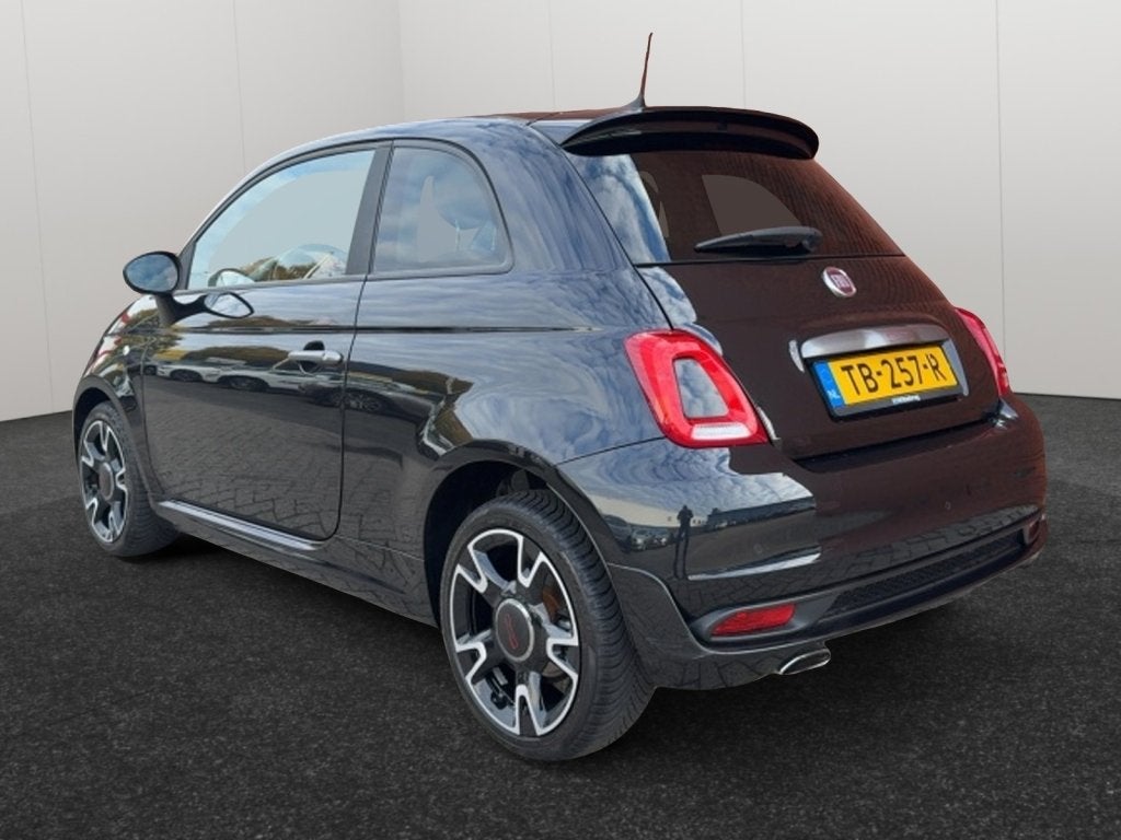Fiat 500 0.9 TwinAir Turbo Sport 105PK Sportinterieur Half L, Auto's, Keurmerk '100% Onderhouden', Gebruikt, Leder en Stof, Origineel Nederlands