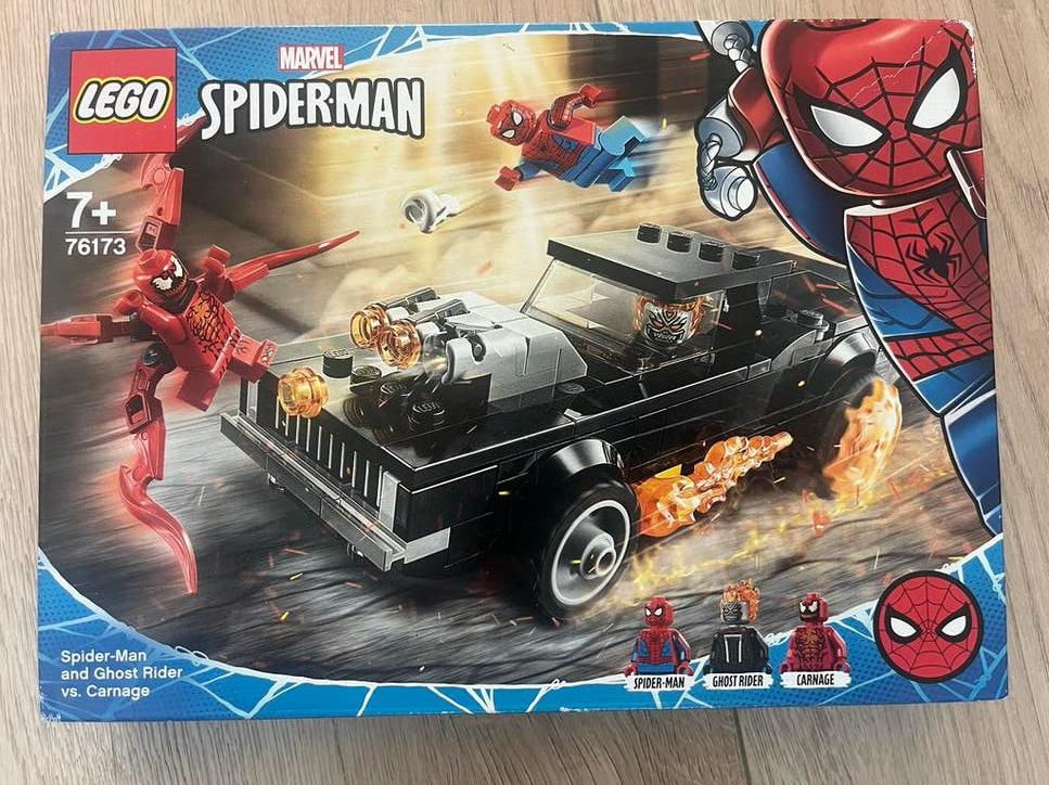 LEGO Spider-Man 76173: Spider-Man vs. Ghost Rider & Carnage, Ophalen of Verzenden, Nieuw, Overige merken