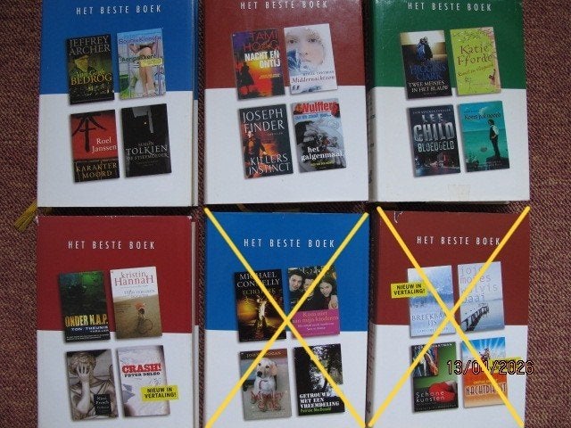 reader's digest - het beste boek - 243 t/m 246, Ophalen of Verzenden, Zo goed als nieuw, Reader's digest
