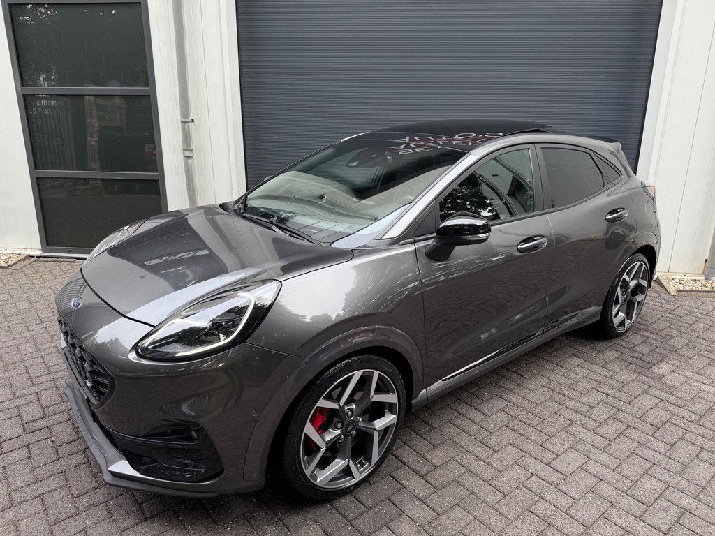 Ford Puma 1.5 EcoBoost ST X Performance Pack 200 Pk Panorama, Auto's, Ford, 15 km/l, Zwart, Origineel Nederlands, Bedrijf