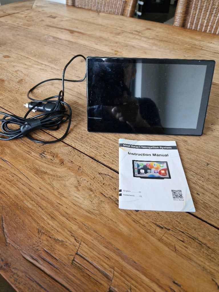 Nitel 9 inch Apple Carplay & Android Auto (Draadloos), Ophalen, Gebruikt
