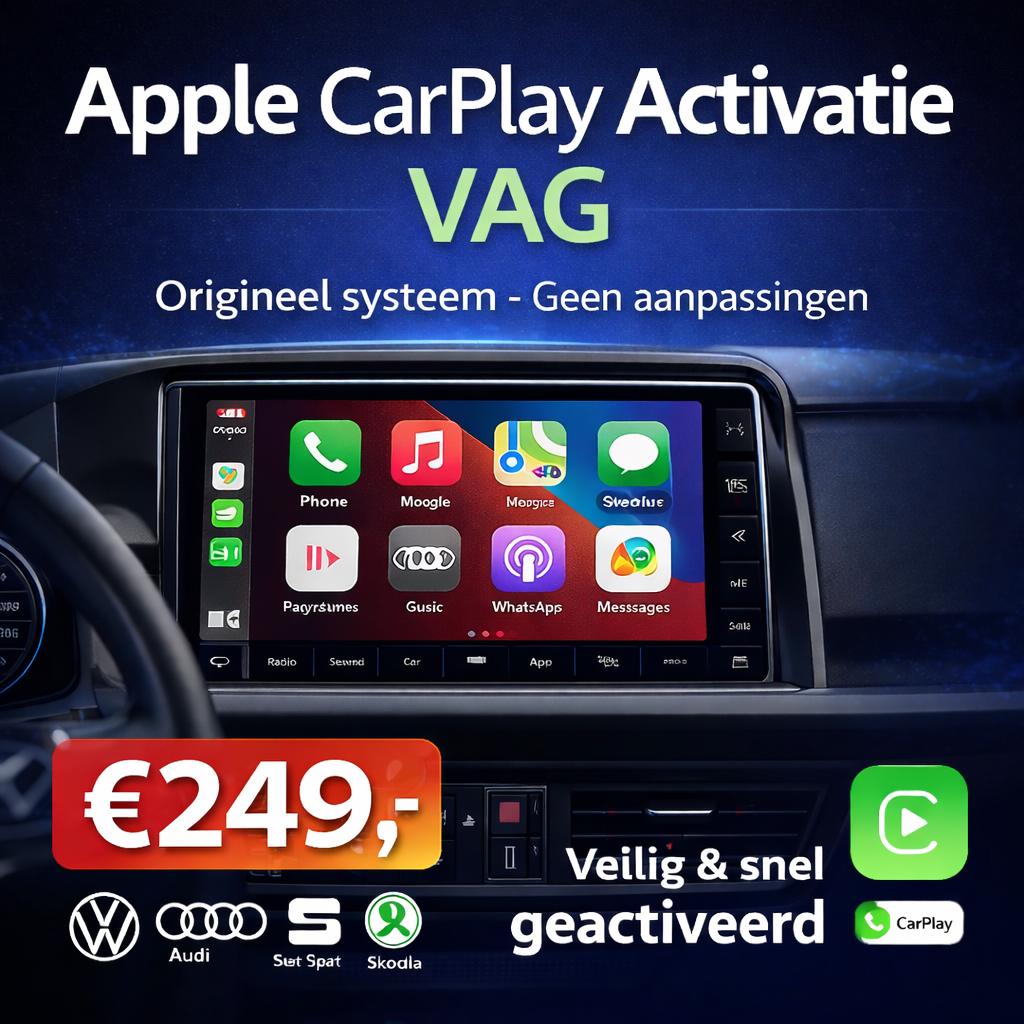 CarPlay Activatie VAG €249 | Origineel Systeem, Ophalen of Verzenden, Nieuw