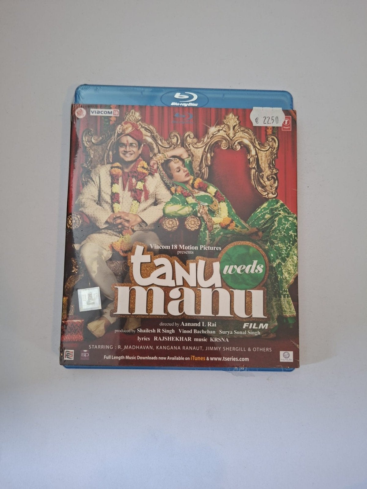 Tanu Weds Manu - Bollywood Blu-ray Film, Cd's en Dvd's, Ophalen of Verzenden, Blu-ray, Nieuw in verpakking, Film