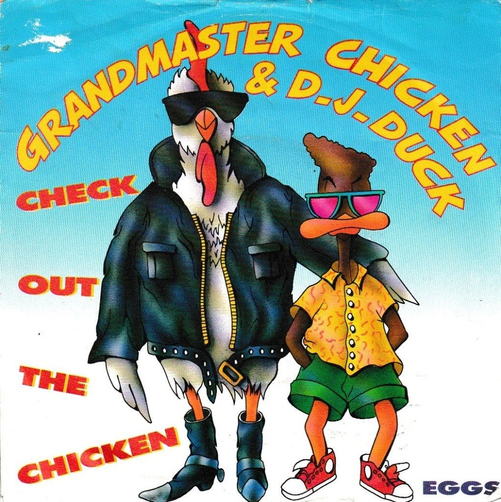 Grandmaster Chicken & D.J. Duck - Check out the chicken, Ophalen of Verzenden, Gebruikt, Pop