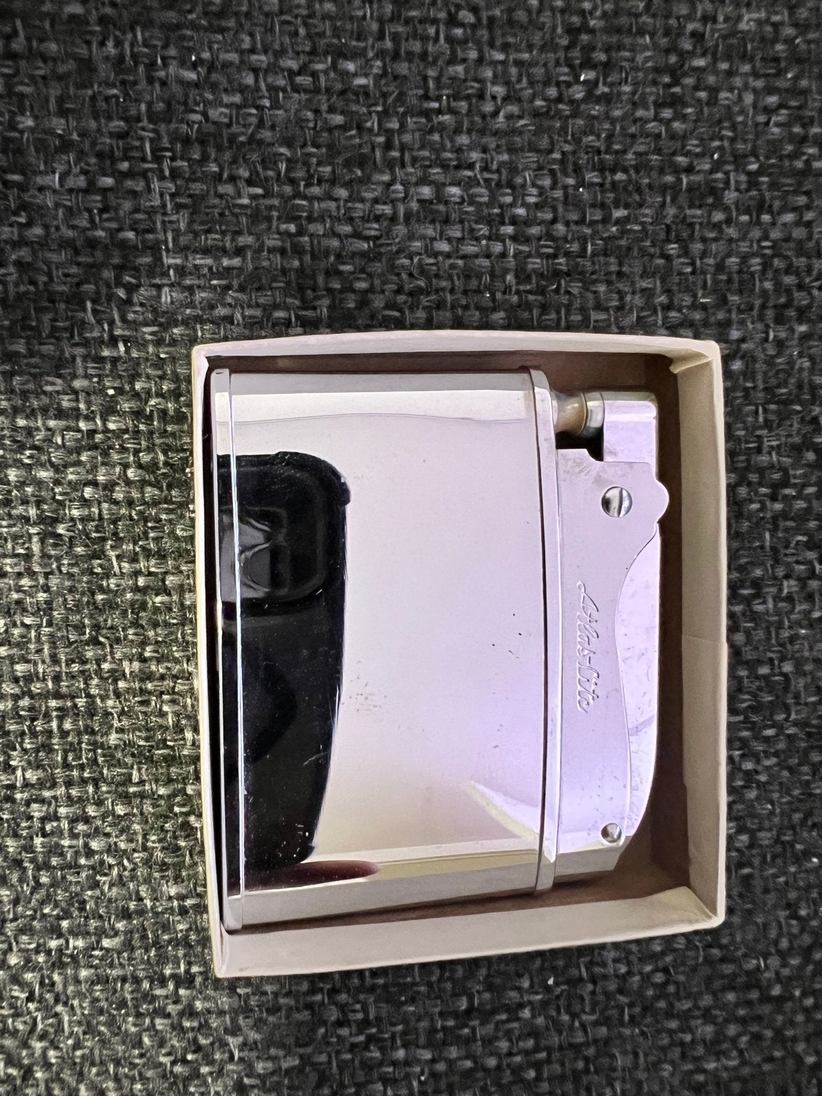 Vintage aansteker - Fine Quality PAT195801, Ophalen of Verzenden, Gebruikt, Aansteker