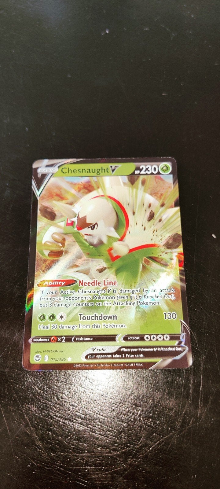 Chesnaught - "Silver Tempest", Hobby en Vrije tijd, Verzamelkaartspellen | Pokémon, Ophalen of Verzenden, Zo goed als nieuw