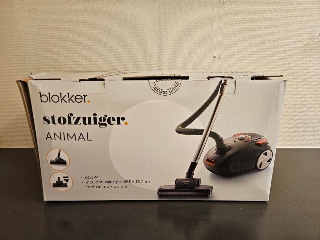 Blokker Stofzuiger Animal 600W - Zo goed als nieuw, Witgoed en Apparatuur, Stofzuigers, Ophalen of Verzenden, Zo goed als nieuw