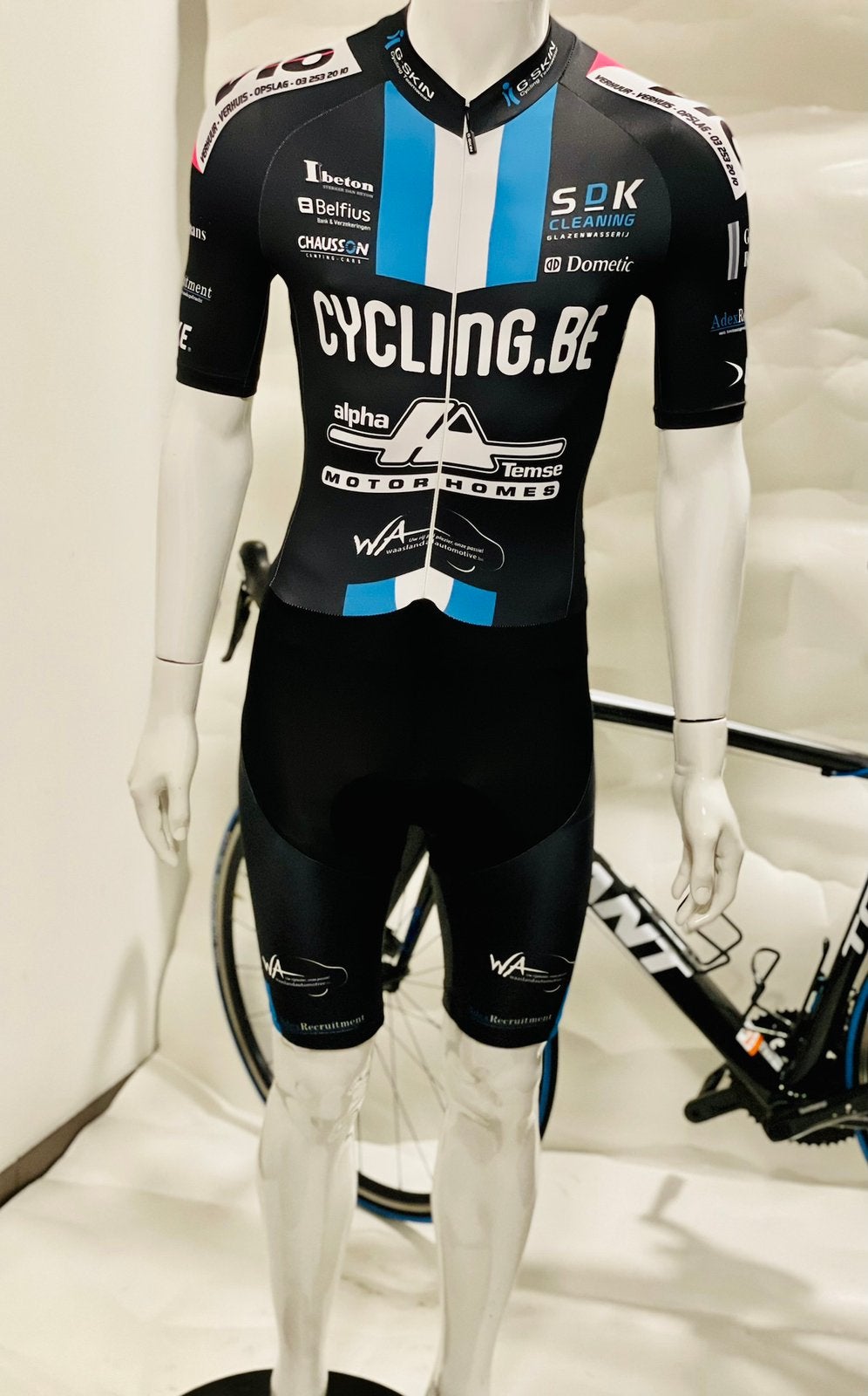Wielrenkleding wielrenpak snelpak speedsuit fietspak maat XS, XS, Heren, Ophalen of Verzenden, Zo goed als nieuw
