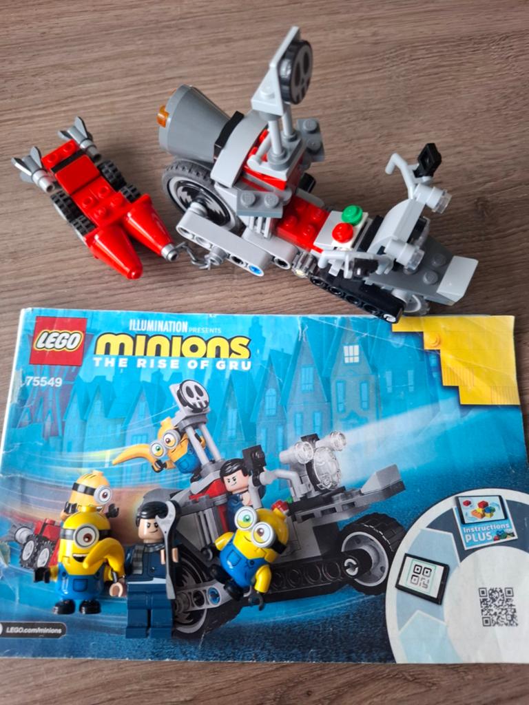LEGO Minions: The Rise of Gru 75549 - Compleet, Overige thema's, Lego, Overige typen, Ophalen of Verzenden