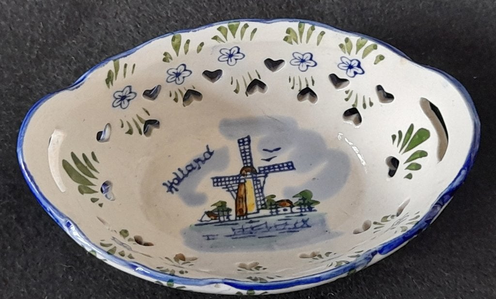 Delfts Blue Holland handpainted schaaltje, Antiek en Kunst, Ophalen of Verzenden