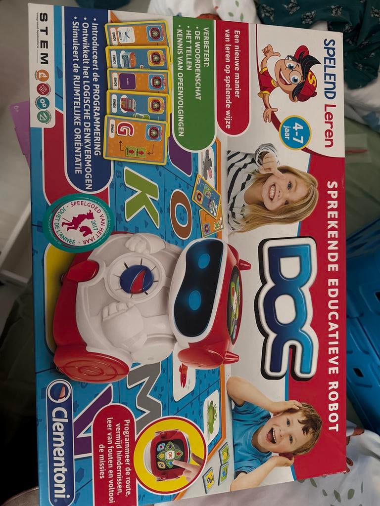 Clementoni DOC Educatieve Robot - Spelend Leren, Ophalen, Zo goed als nieuw, Jongen of Meisje