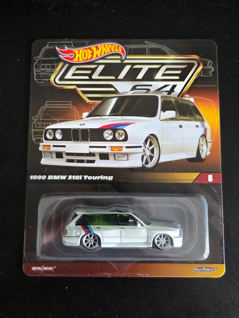 Hot Wheels Elite 64 1990 BMW 318i Touring, Hobby en Vrije tijd, Modelauto's | 1:43, Ophalen of Verzenden, Zo goed als nieuw, Auto
