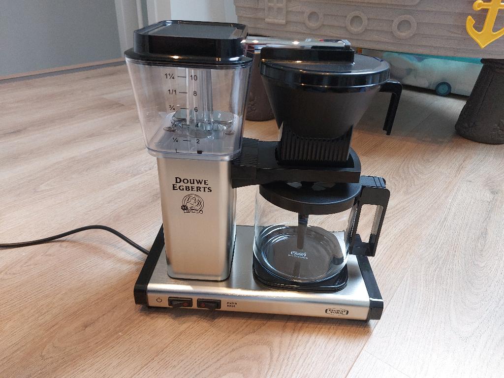 Douwe Egberts Technivorm Moccamaster Koffiezetapparaat, Witgoed en Apparatuur, Koffiezetapparaten, Zo goed als nieuw, Gemalen koffie