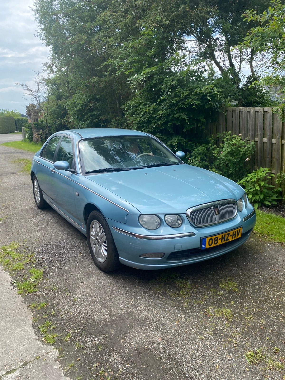 Rover 75 2 liter V6 2003 Blauw, Auto's, 1450 kg, Achterwielaandrijving, Beige, Blauw