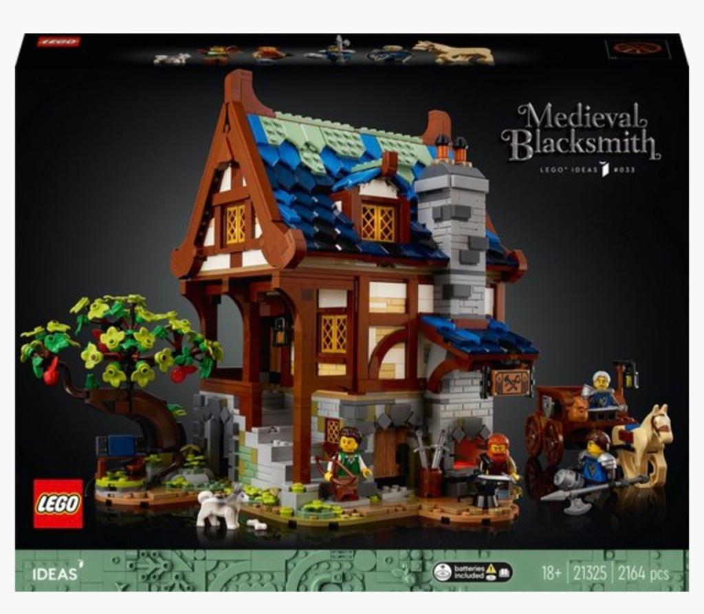 LEGO Ideas 21325 Midde Middeleeuwse Smid - Nieuw & Ongeopend, Lego, Nieuw, Ophalen of Verzenden, Ideas