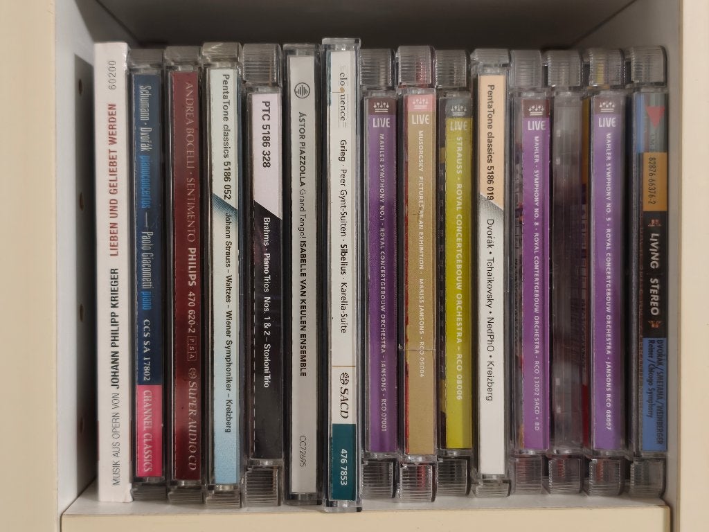 SACD's - ca. 130 STUKS - Meest klassiek - Eén koop, Ophalen of Verzenden, Romantiek, Zo goed als nieuw, Overige typen