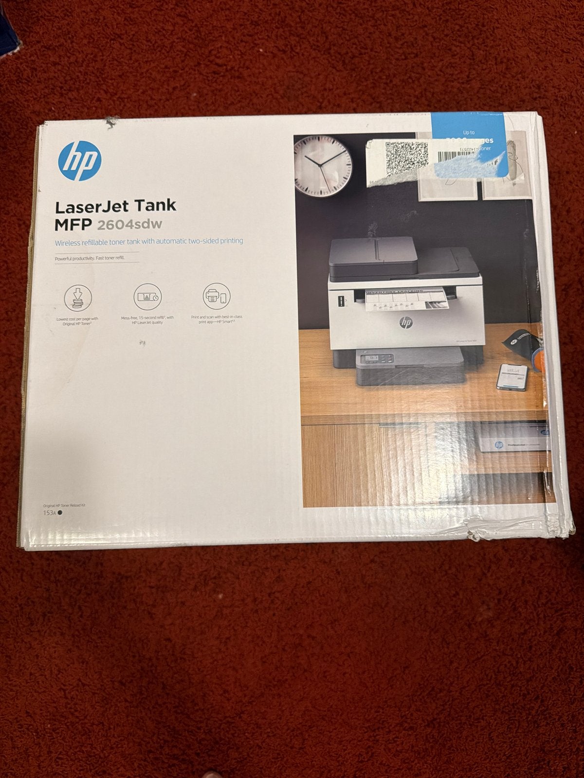 HP LaserJet Tank MFP 2604sdw All-in-One Laserprinter, Kopieren, All-in-one, Nieuw, Ophalen of Verzenden
