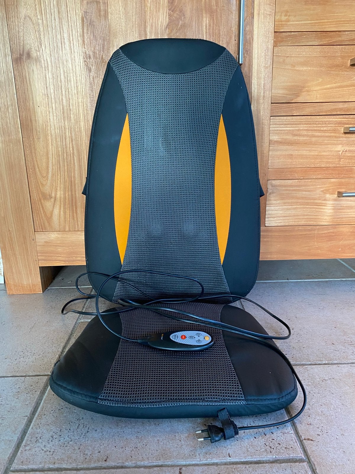 Medisana massage mat voor stoel of bank, Sport en Fitness, Ophalen of Verzenden, Gebruikt, Massagestoel of Kussen