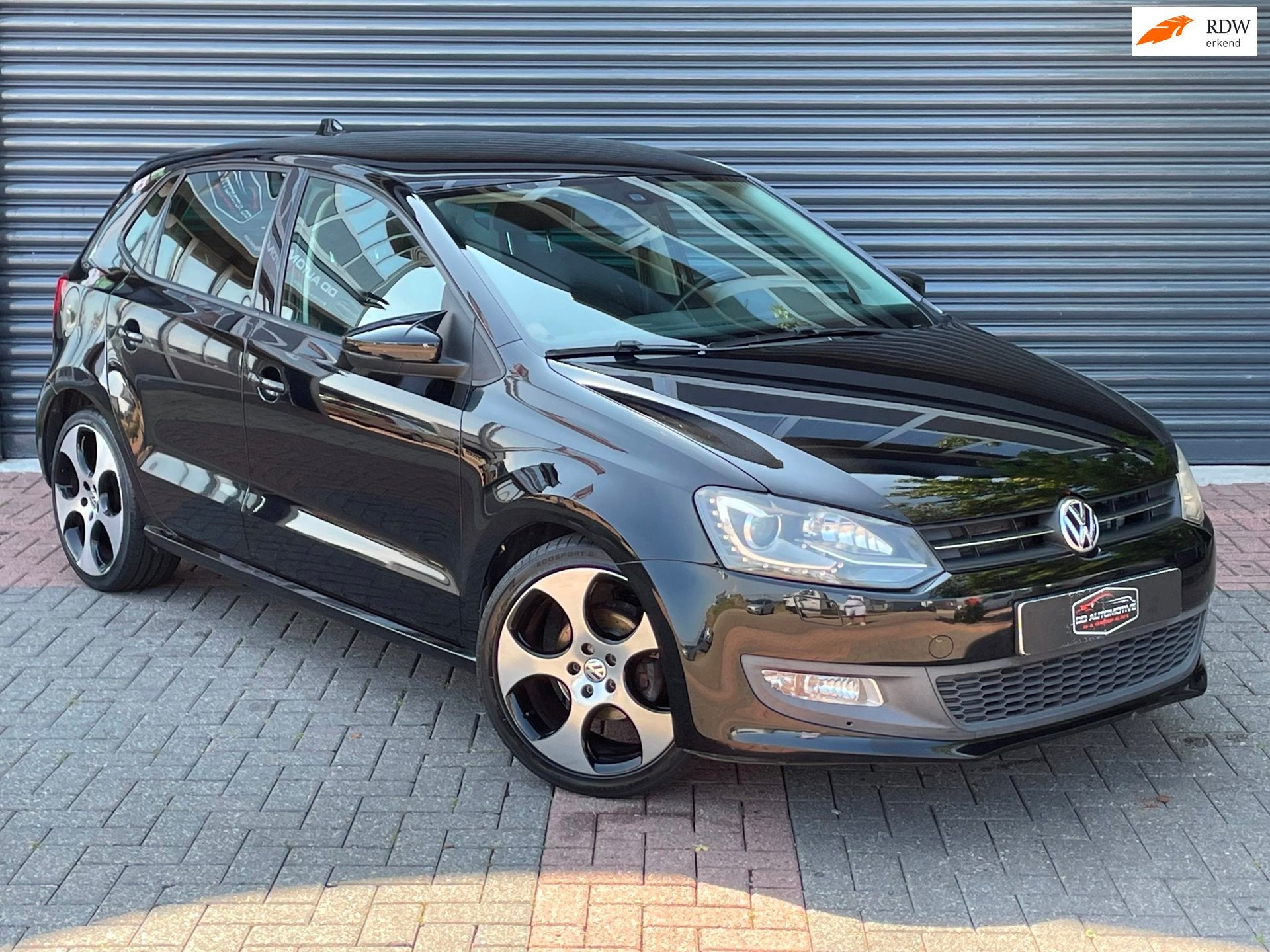 Volkswagen Polo 1.2 TSI Highline Led | Pdc | Climate Control, Auto's, Volkswagen, Voorwielaandrijving, Euro 5, Zwart, Zwart