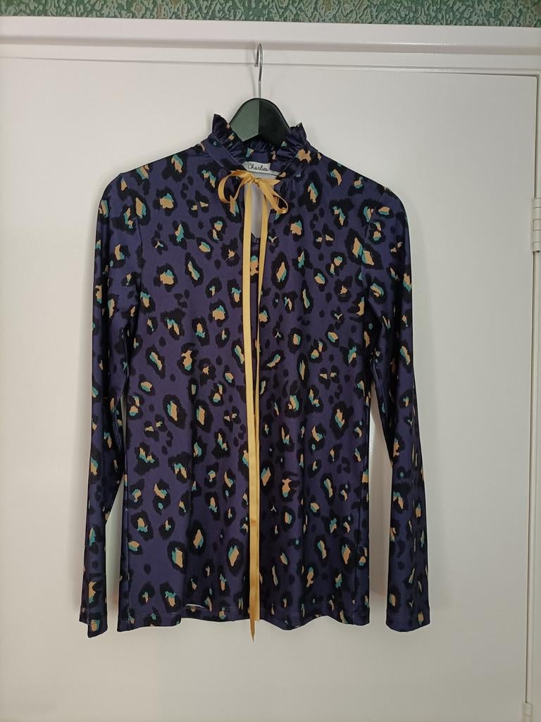Leuk shirt Charlies maat XS, Charlies, Paars, Ophalen of Verzenden, Zo goed als nieuw