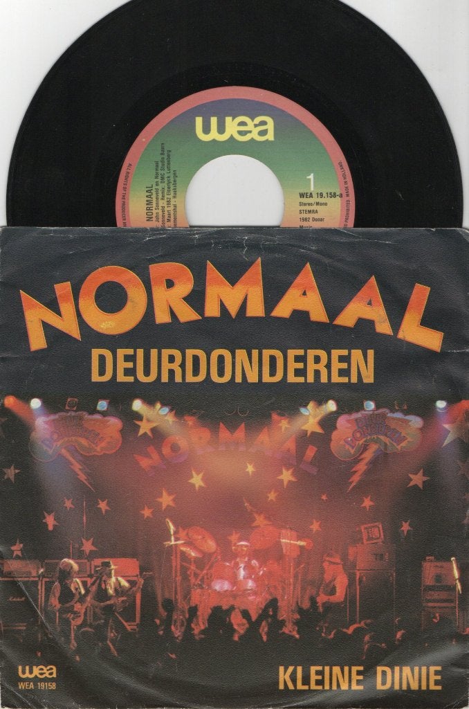 Normaal – Deurdonderen, Cd's en Dvd's, Vinyl | Nederlandstalig, Ophalen of Verzenden, Gebruikt, 7 inch, Rock