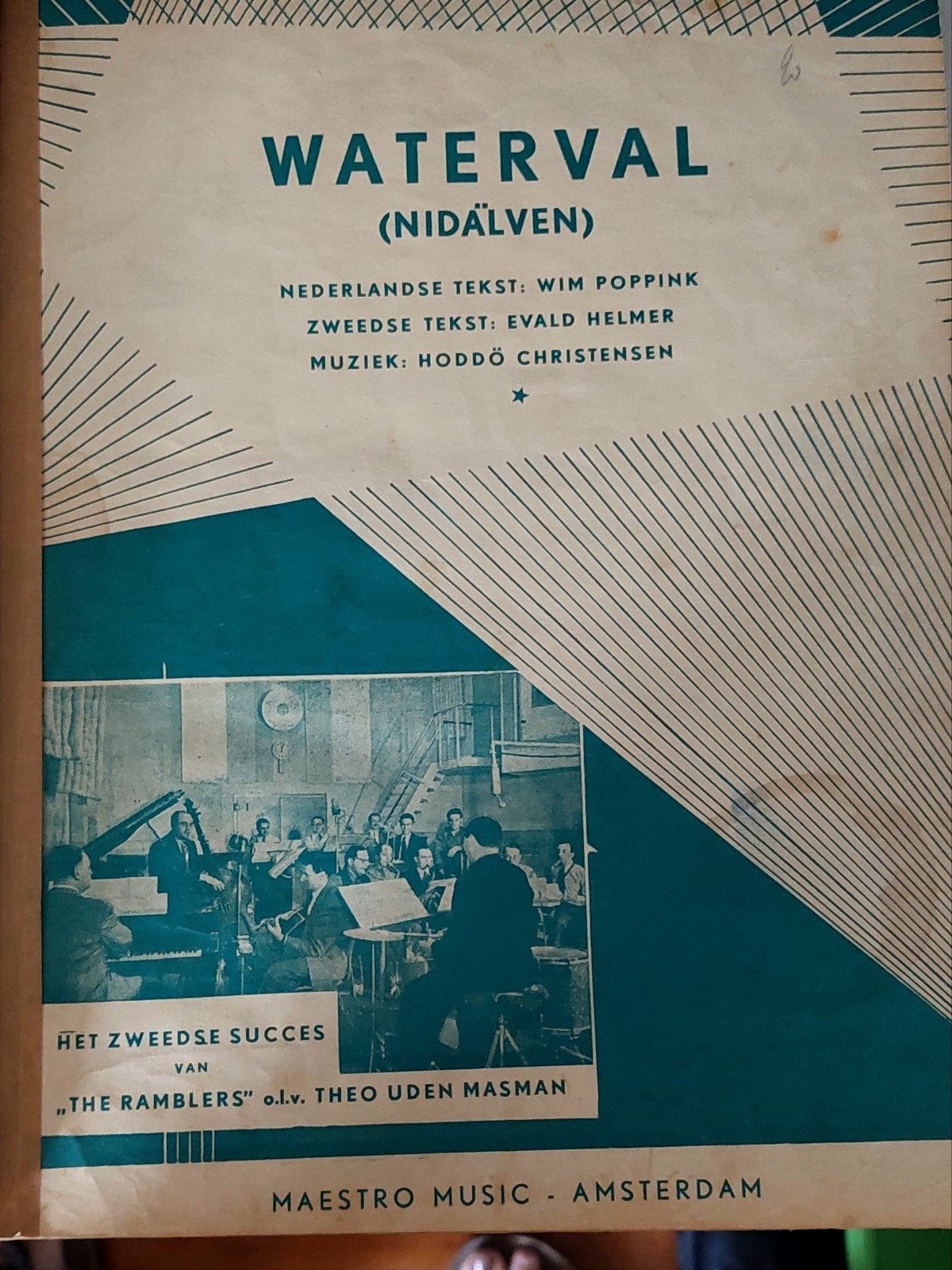Foto 23 van Verschillende oude bladmuziek voor piano