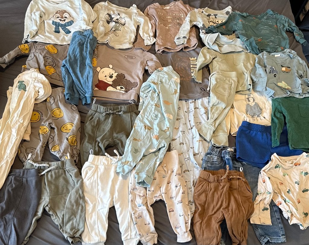 Groot kledingpakket jongens baby maat 74, Kinderen en Baby's, Babykleding | Maat 74, Ophalen of Verzenden, Zo goed als nieuw, Dirkje