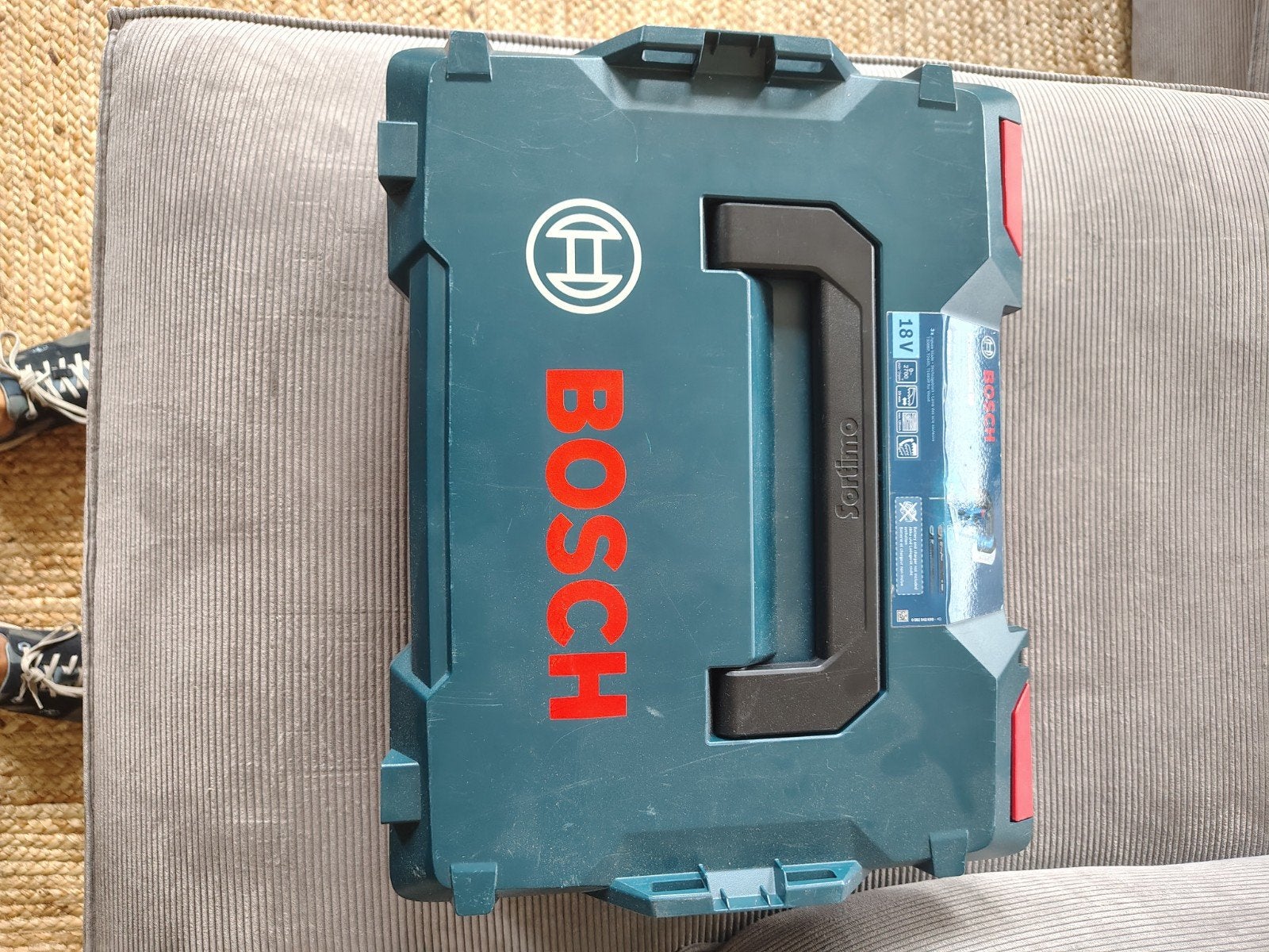 Bosch GST 18V-LI B decoupeerzaag met accu en lader, Ophalen, Zo goed als nieuw, Bosch, Minder dan 600 watt
