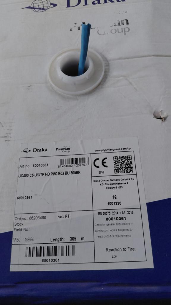 UTP kabel category 6, Ophalen of Verzenden, Nieuw, Kabel of Snoer
