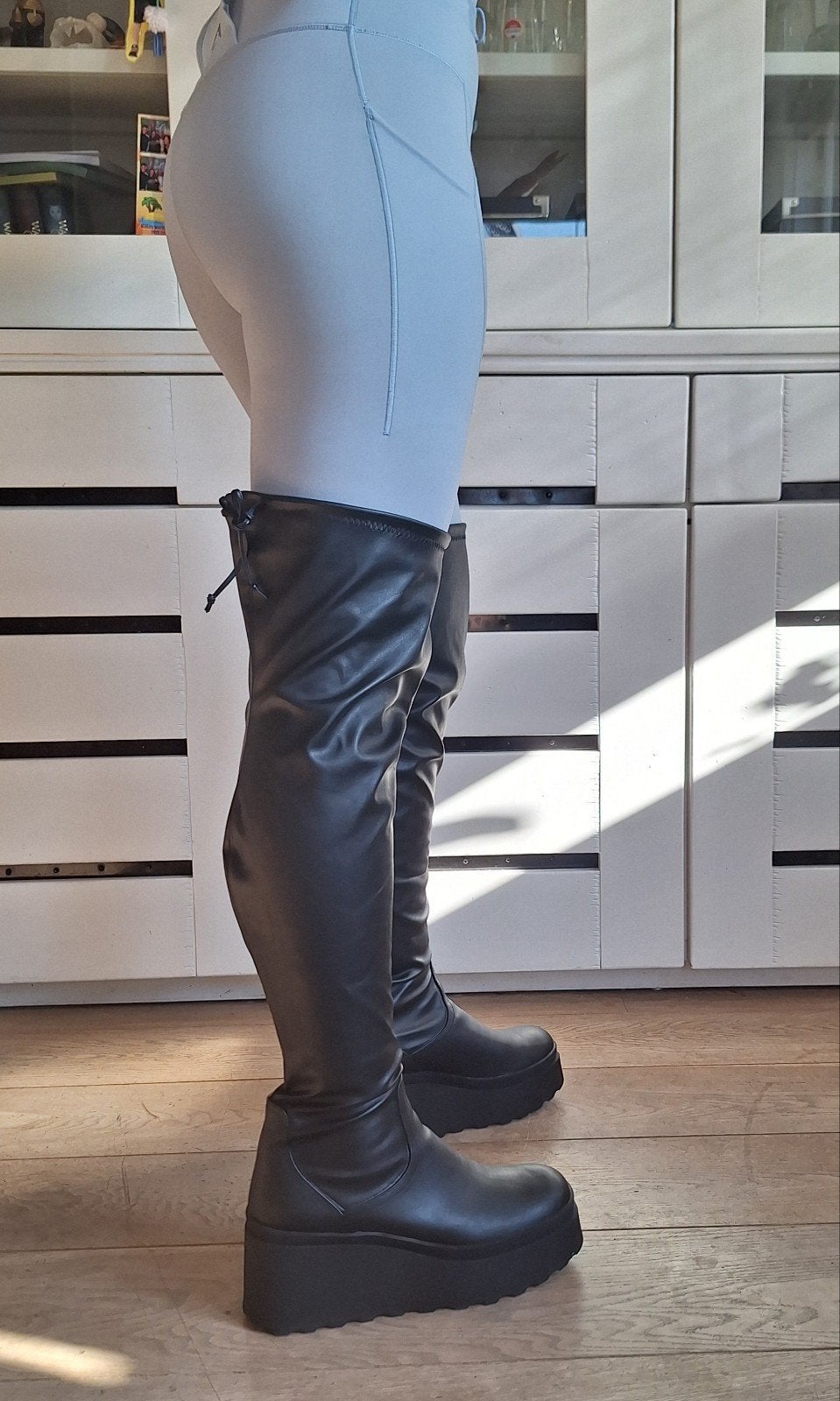 Over de knie laarzen zwart Even&Odd, Hoge laarzen, Zwart, Nieuw, Ophalen of Verzenden