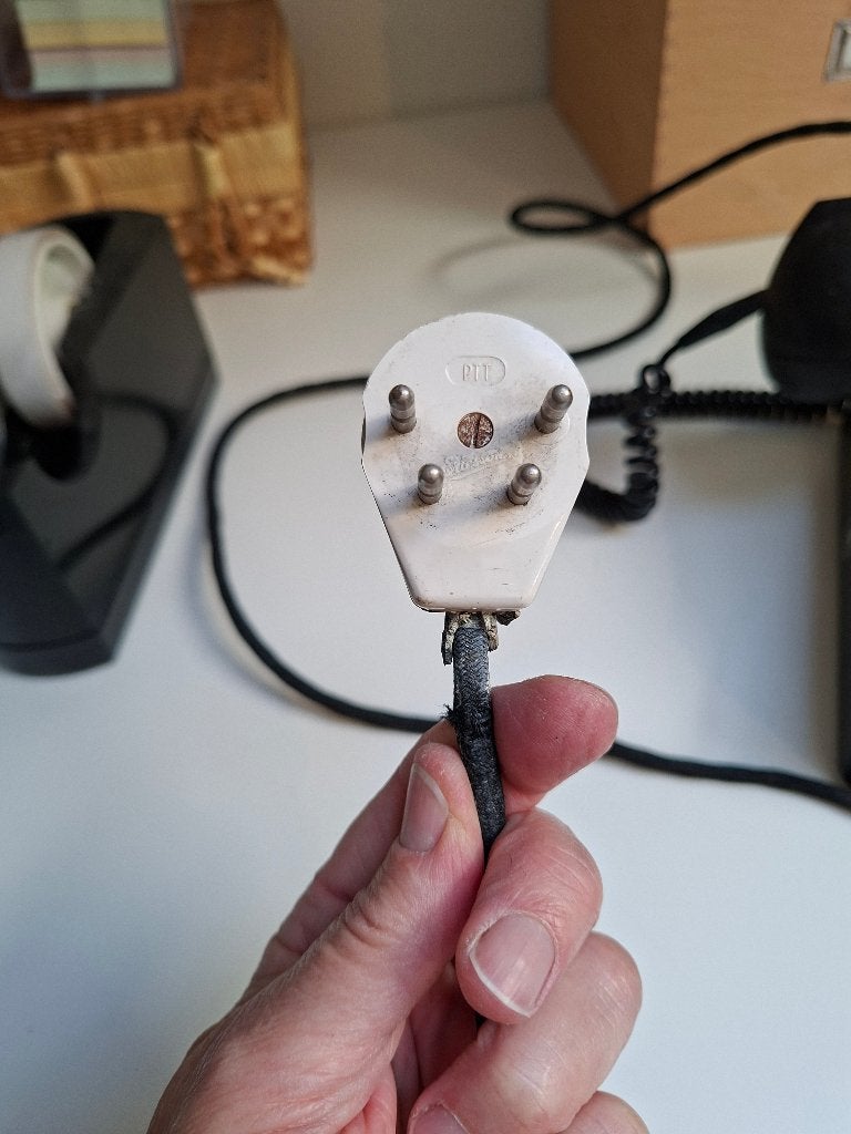 Bakeliet telefoon ptt (werkend), Telecommunicatie, Ophalen, Gebruikt, Bakeliet