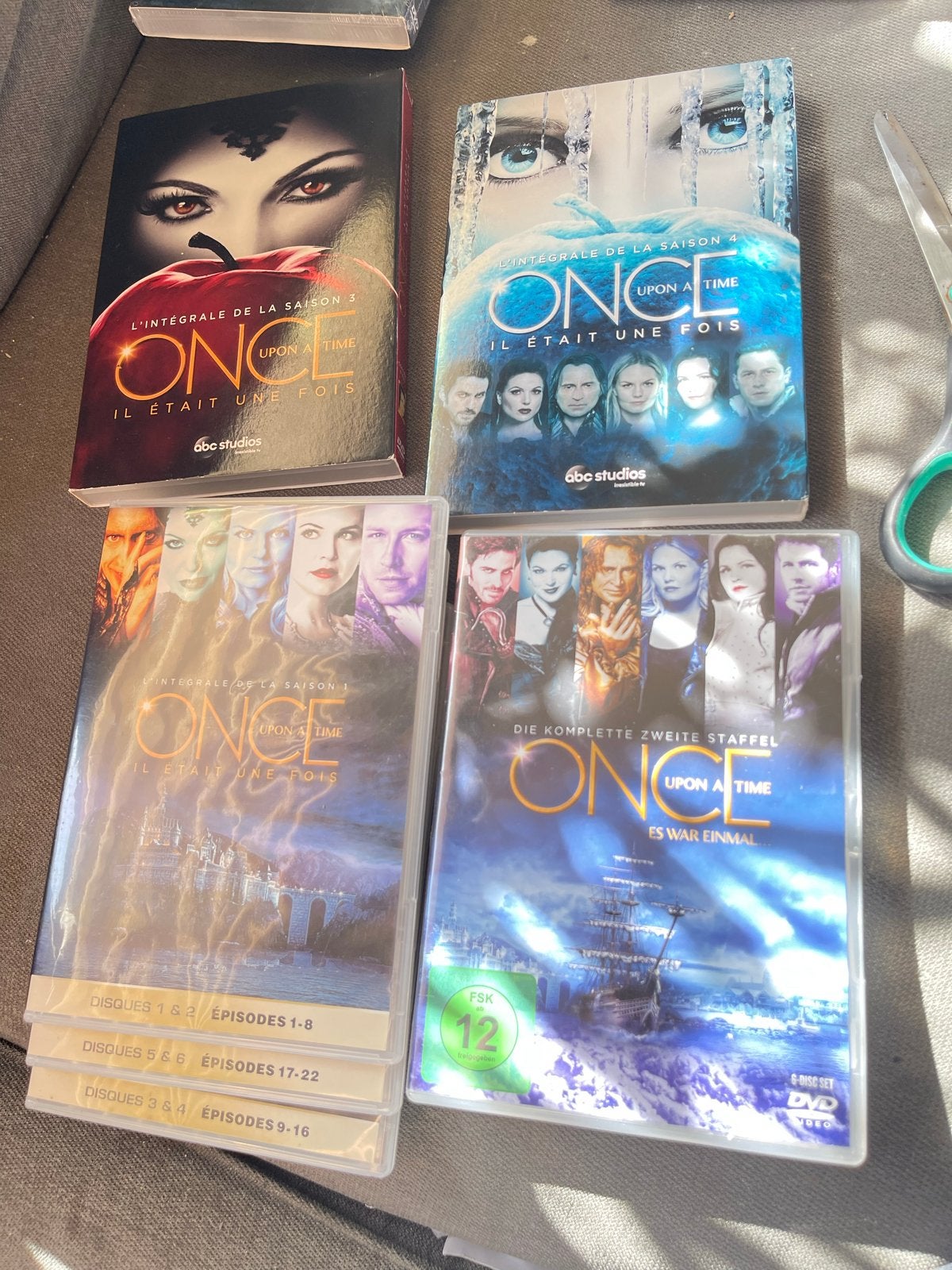 Once Upon a Time DVD Boxsets - Seizoen 1, 2, 3 4, Seizoen 1, Nederlands, Science Fiction en Fantasy, Ophalen of Verzenden