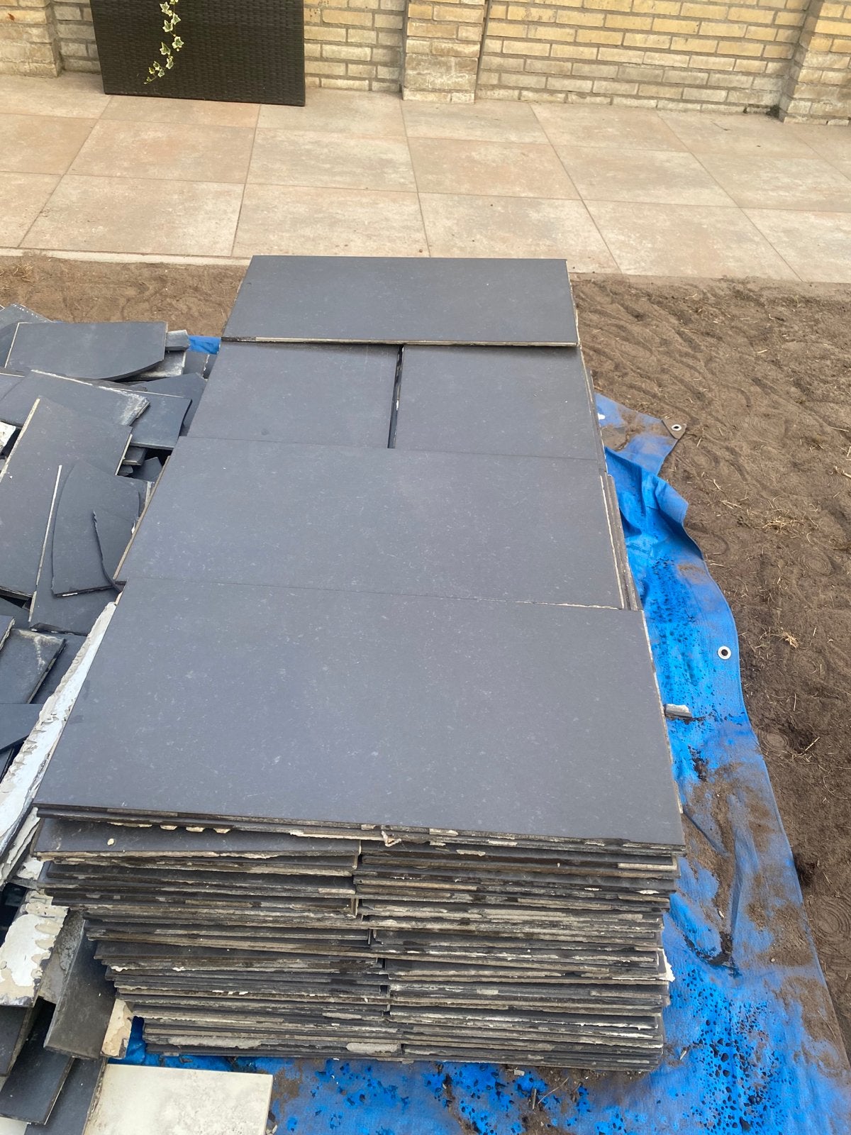Gebruikte tegels (gratis), Ophalen, Gebruikt, 10 m² of meer, 20 tot 40 cm