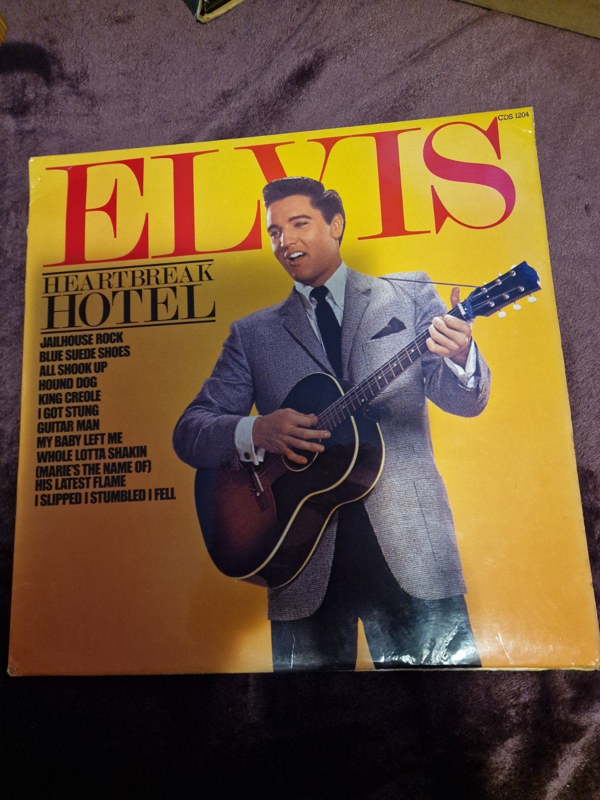 Elvis Presley - Heartbreak Hotel LP (Pop, Rock), LP, Pop, Ophalen of Verzenden, Zo goed als nieuw