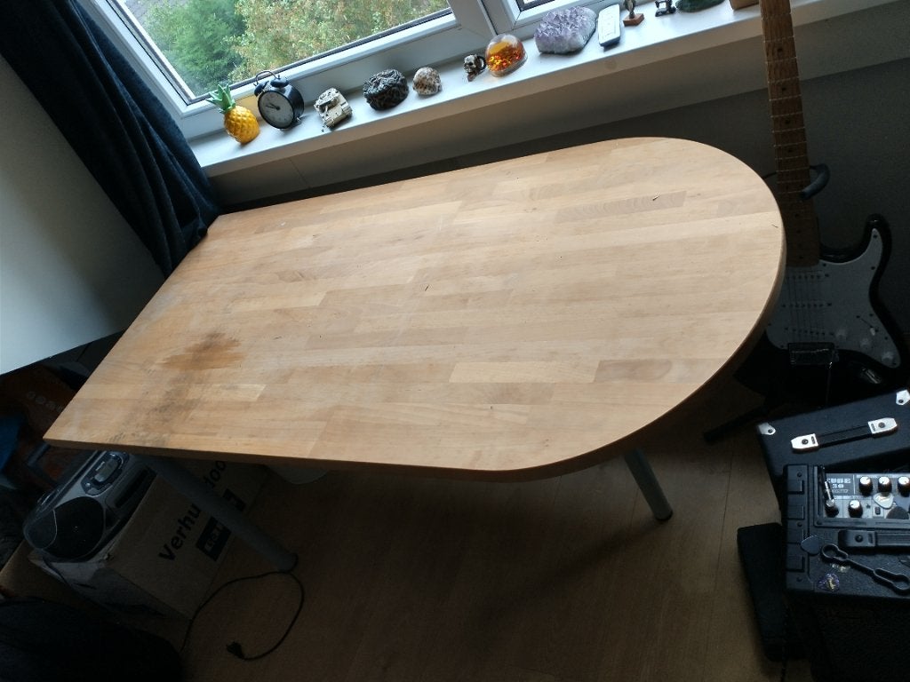 Houten bureau, Ophalen, Overige typen, Gebruikt, Scandinavisch