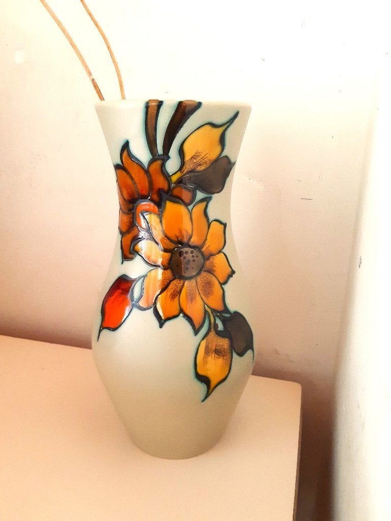 Klokgave Flora Gouda vaas Aster serie, Ophalen of Verzenden