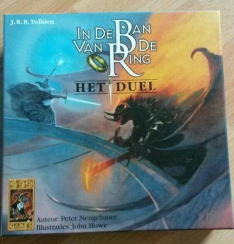 Gezelschapsspel: In de Ban van de Ring - Het Duel (Tolkien), Hobby en Vrije tijd, Gezelschapsspellen | Bordspellen, Een of twee spelers