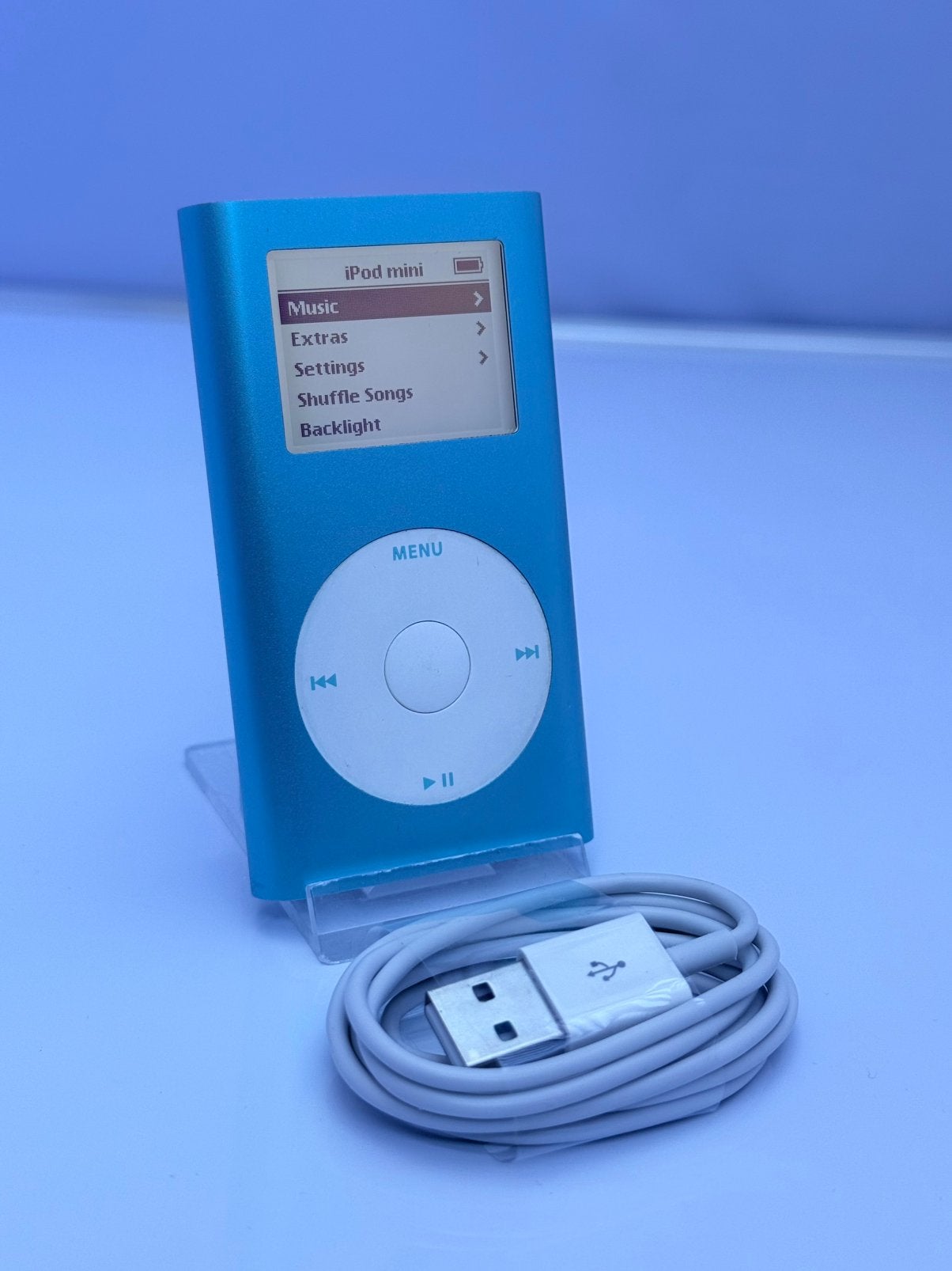 Apple iPod Mini 2e Generatie Blauw 6GB, Mini, Blauw, Ophalen of Verzenden, Niet werkend