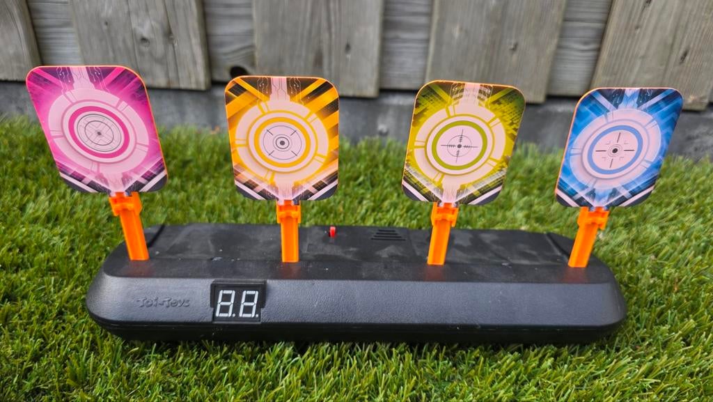 Foam Strike X Target Shooting Game - Schietspel met Geluid, Ophalen, Zo goed als nieuw