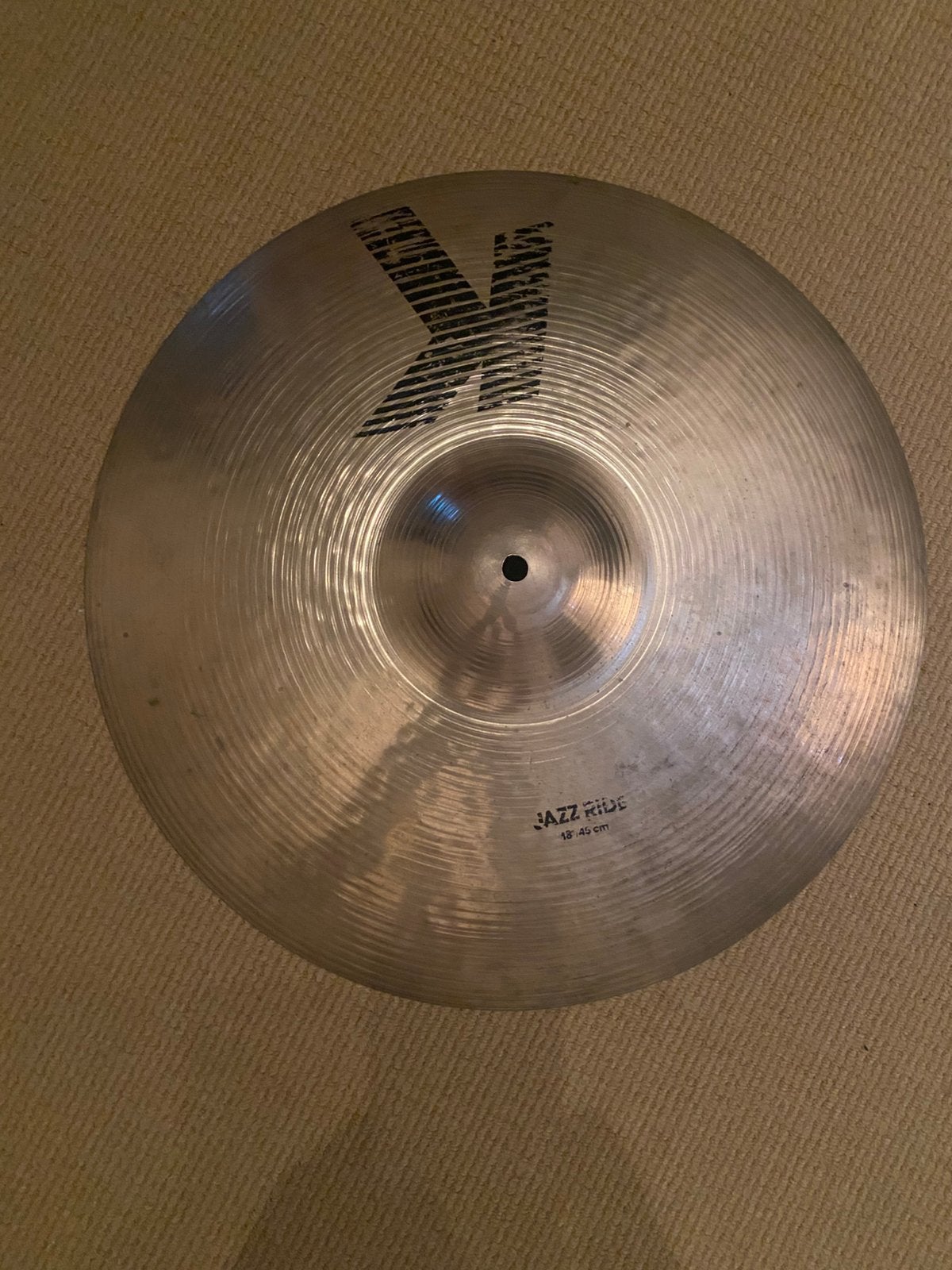 K ZILDJIAN 18” CrashRide /A Custom 20” ride, Ophalen of Verzenden, Gebruikt, Overige merken