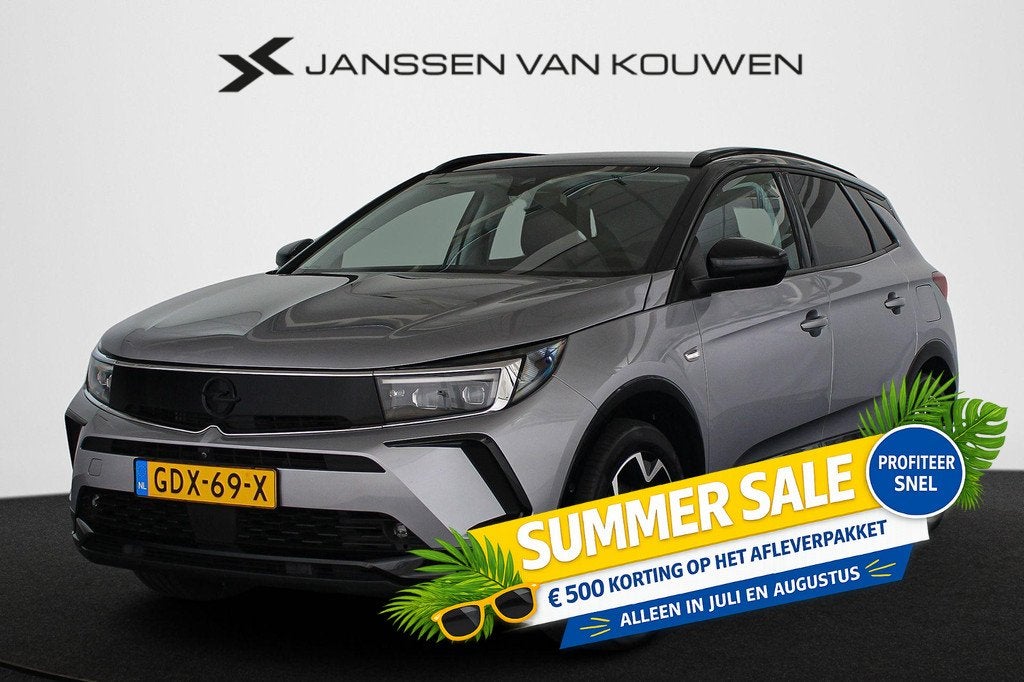 Opel Grandland 1.6 Turbo Plug-In Hybrid GS Advanced Leder Ma, Auto's, Opel, 4 cilinders, Bedrijf, Hybride Elektrisch/Benzine, SUV of Terreinwagen